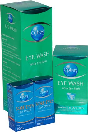 Optrex Eye Wash Complete With Eye Bath 110ml