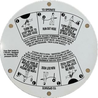 HOSE REEL MOUNT PLATE