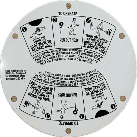 HOSE REEL MOUNT PLATE
