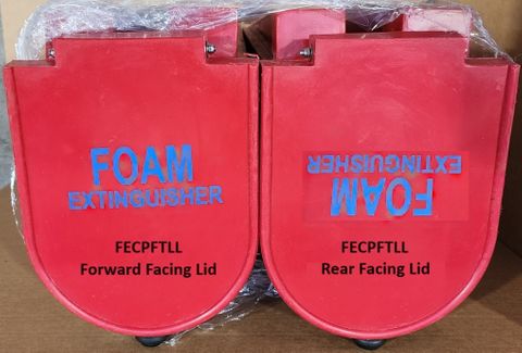 FE CAB POLY RED FOAM TOP LD L