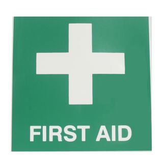 FIRE EXT FIRST AID LABEL