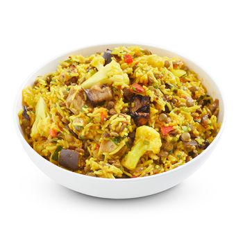 Indian Lentil & Saffron Rice