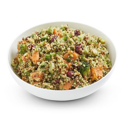 Herby Quinoa & Broccoli w Green Tahini Dressing