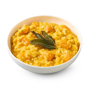 Pumpkin and Sage Risotto