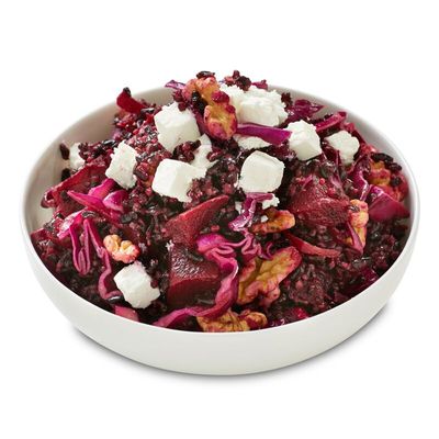 Black Rice, Beetroot w Walnut & Feta