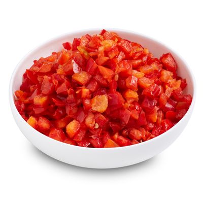 Capsicum Red 10mm diced