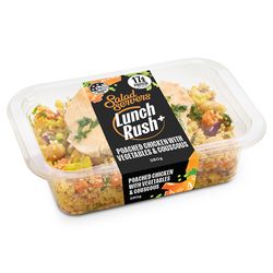 LR+ Poached Chicken w Roast Veg Couscous x 4