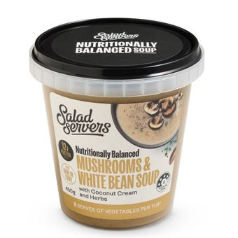 Mushroom & White Bean Soup x 6