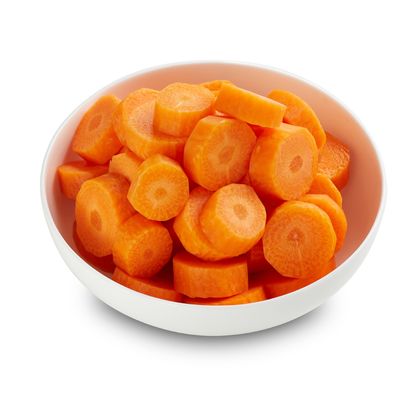 Carrots sliced, rings
