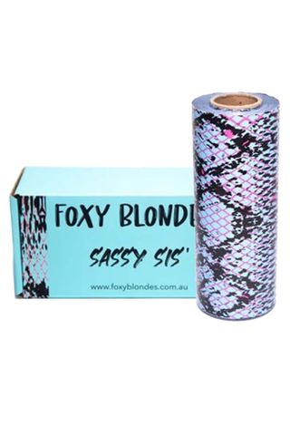 FOXY BLONDES FOIL SASSY SIS 100M ROLL