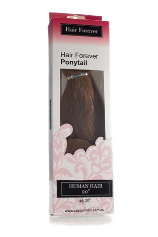 HAIR FOREVER HUMAN HAIR PONY TAIL #8