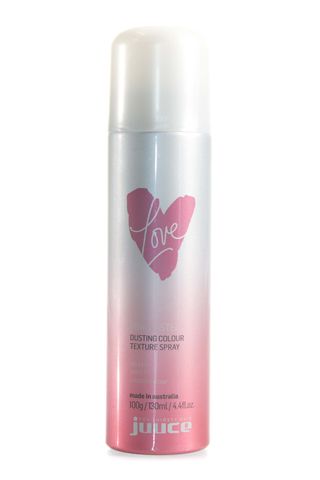 JUUCE DUSTING COL TEXT SPRAY PINK
