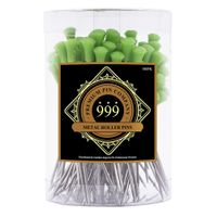 999 Metal Roller Pin Green Tip Medium 100 Pack