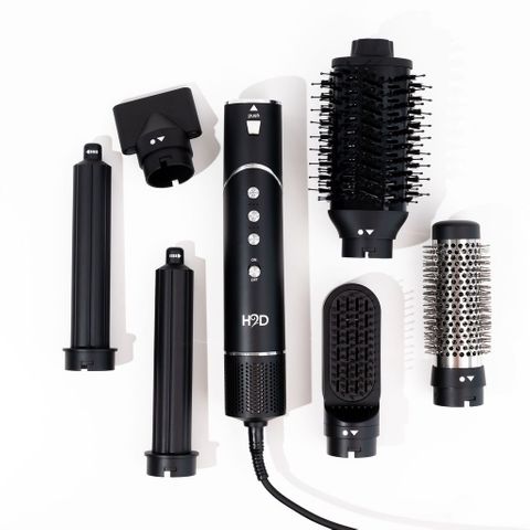 H2D 6 In 1 Ultra Styler Matte Black