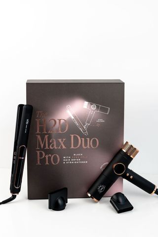 H2D Max Duo Pro Black (  With Rose Gold ) Dryer / Straightener