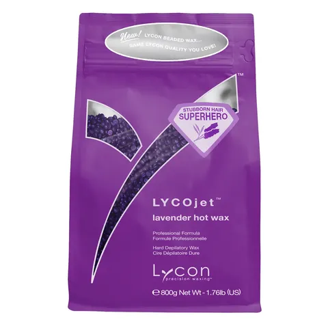Lycon Lycojet Lavender Hot Wax Beads 800g (1PL0111)