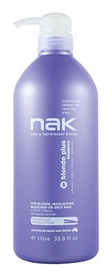 NAK Blonde Plus Shampoo 1L
