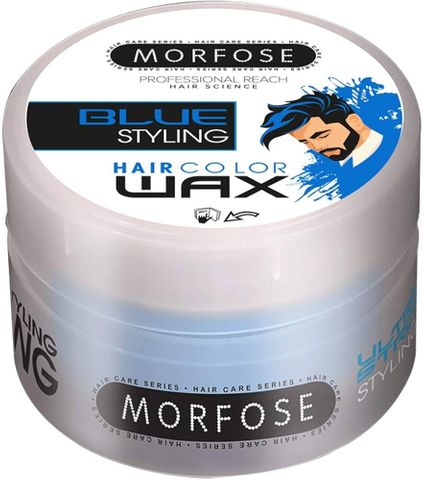 Morfose Blue Styling Hair Colour Wax 100mL