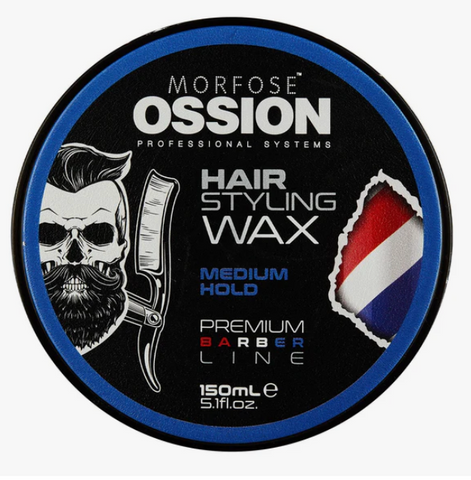 Morfose Ossion Hair Styling Wax Medium Hold (Blue)