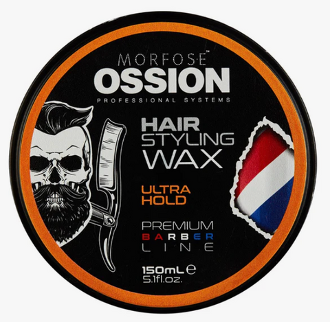 Morfose Ossion Hair Styling Wax Ultra Hold (Orange) 150mL