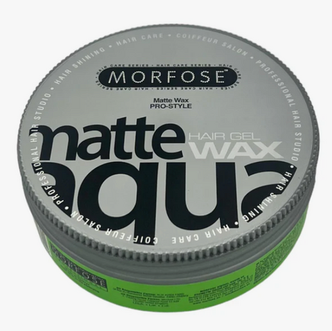 Morfose MATTE  Aqua Hair Gel Wax (Green) 175mL