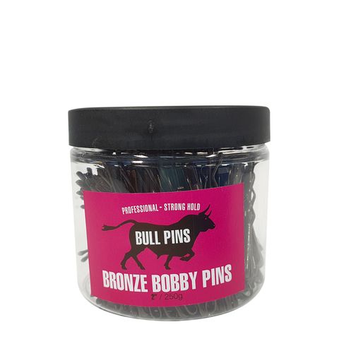 Bull Bronze Bobby Pins 250g