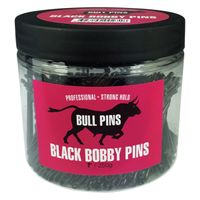 Bull  Black Bobby Pins 250g