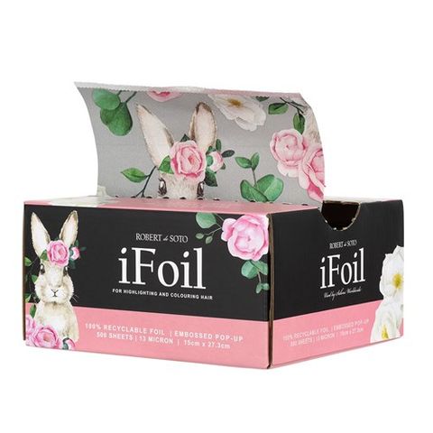 Robert De Soto IFoil Embossed Pop Up Bunny Large