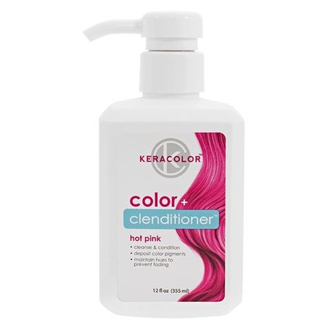 Keracolor Color Clenditioner Colouring Shampoo Hot Pink 355ml