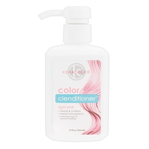 Keracolor Color Clenditioner Colouring Shampoo Light Pink 355ml