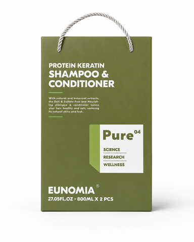 Eunomia Pure Protein Shampoo and Conditioner DUO (800mL)