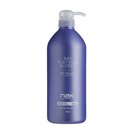 NAK Platinum Blonde Anti-Yellow  Shampoo 1L