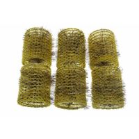 Santorini Brush Rollers Yellow 47mm 6in