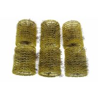 Santorini Brush Rollers Green 47mm 6in