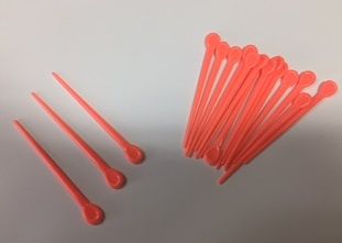 Koza Roller Pins Plastic Orange 75mm