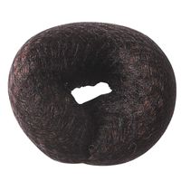 Santorini Hair Donut Brown Round Padding