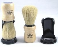 Omega B5 Light Wood Shaving Brush