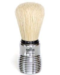 Omega 80 Aluminium Shaving Brush