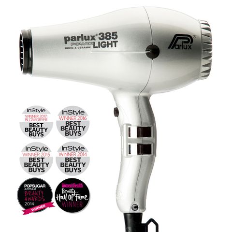 Parlux 385 Powerlight Dryer Silver - Australian Stock and Warranty