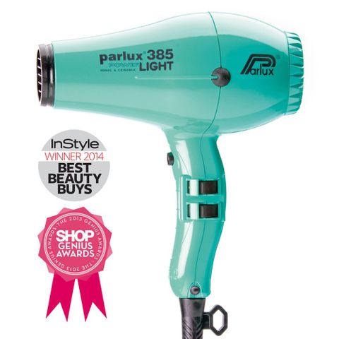 Parlux 385 Powerlight Dryer Aquamarine - Australian Stock and Warranty