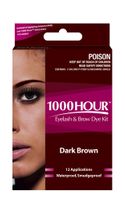 1000 Hour Eyelash Dye Kit Dark Brown