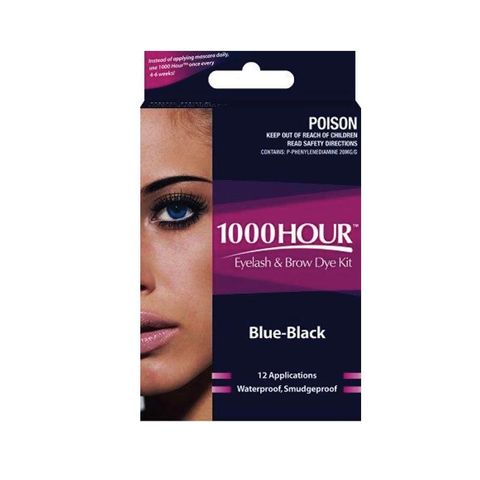 1000 Hour Eyelash Dye Kit Blue Black