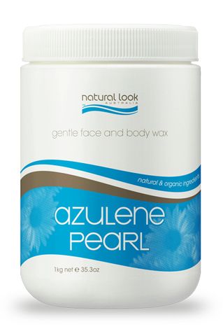 Natural Look Azulene Pearl Strip Wax 1kg