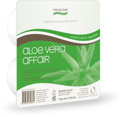 Natural Look Aloe Vera Hard Wax 1kg