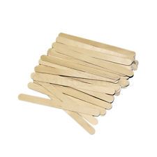 Natural Look Wooden Face Spatula 100in