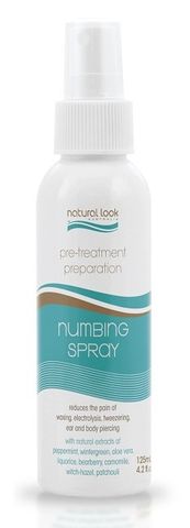 Natural Look Numbing Spray 125ml