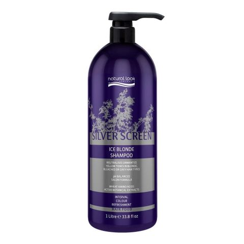 Natural Look Silver Screen Ice Blonde Shampoo 1L