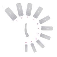 Hawley 100 Tips In Tray Clear