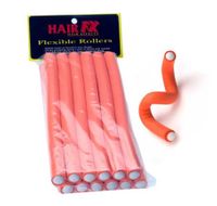 Hair Fx Flexible Rods Long Orange 12in