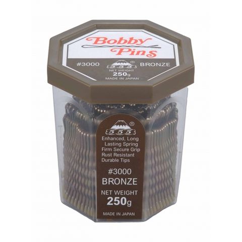 555 Bobby Pins Bronze 2 inch 250gm 3000